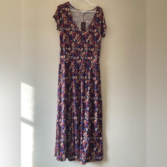 Lascana Floral V-neck Maxi Dress size 10 - Picture 11 of 12
